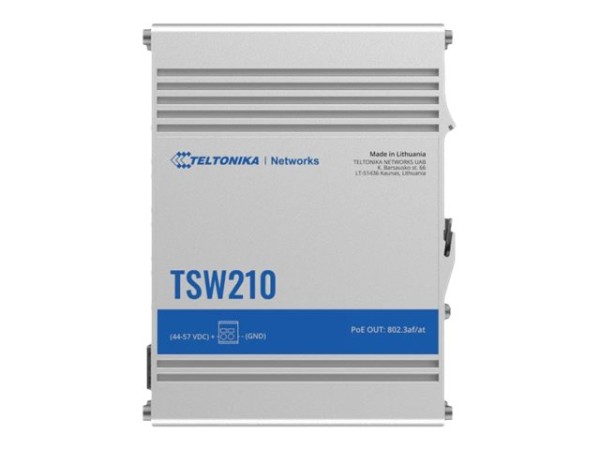 TELTONIKA TELTONIKA 8+2P TSW210 Industrial GSwitch 2x SFP