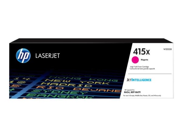 HP 415X Magenta LaserJet Toner Cartridge W2033X