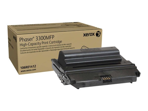 XEROX Phaser 3300MFP Schwarz Tonerpatrone 106R01412