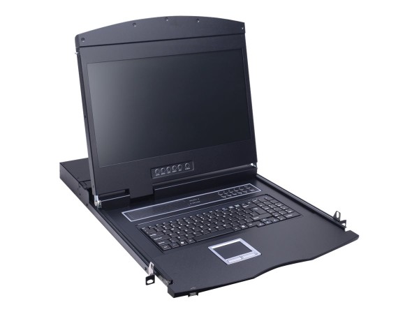 VALUE 19"-KVM-Switch, 8-Port, 43 cm (17") TFT (4:3), VGA, USB, Tastaturlayo 26.99.0161