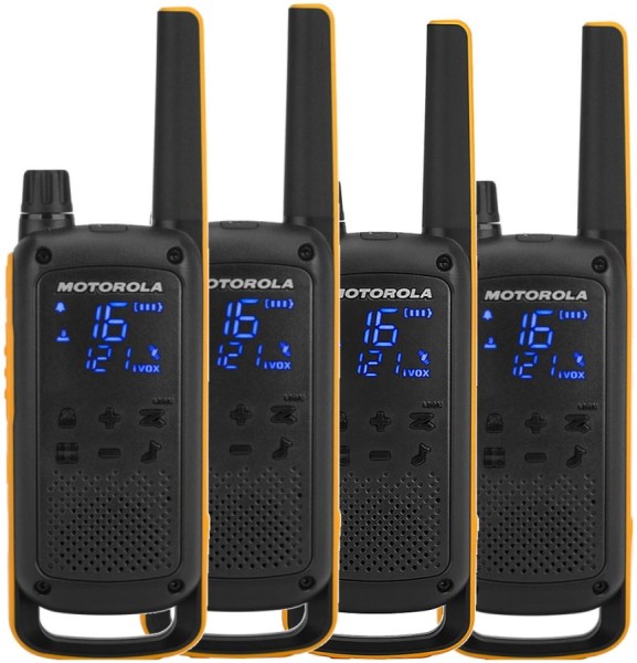 MOTOROLA MOTOROLA Talkabout T82 Extreme QuadPack PMR446 HFG inkl. Koffer
