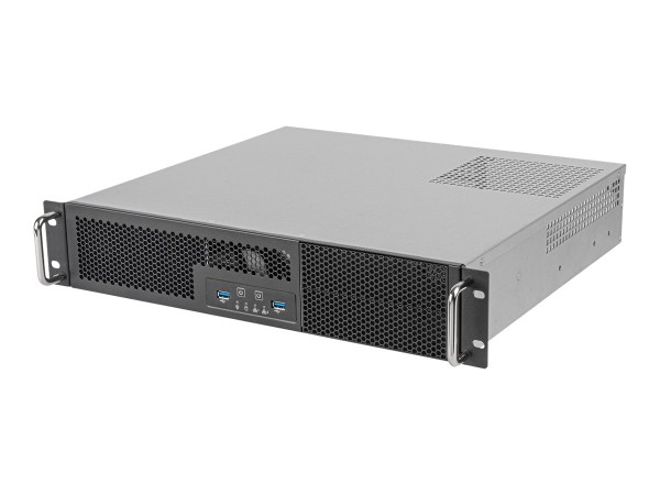 SILVERSTONE SST-RM23-502-MINI - Rackmount Server Gehäuse, 2U, Micro-ATX - s SST-RM23-502-MINI