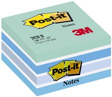 Post-it Haftnotiz-Würfel, 76 x 76 mm, 450 Blatt, Ultrafarbe