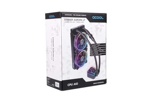 ALPHACOOL ALPHACOOL KOI Eisbaer Aurora LT240 RGB 240mm (schwarz)