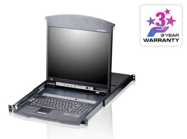 ATEN KVM Switch 16 Port 17 LCD 2e USB+PS/2 KL1516AM-AXA-XG