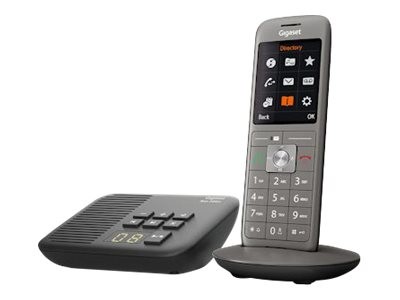 GIGASET GIGASET CL660A mit Box 200 Anthrazit