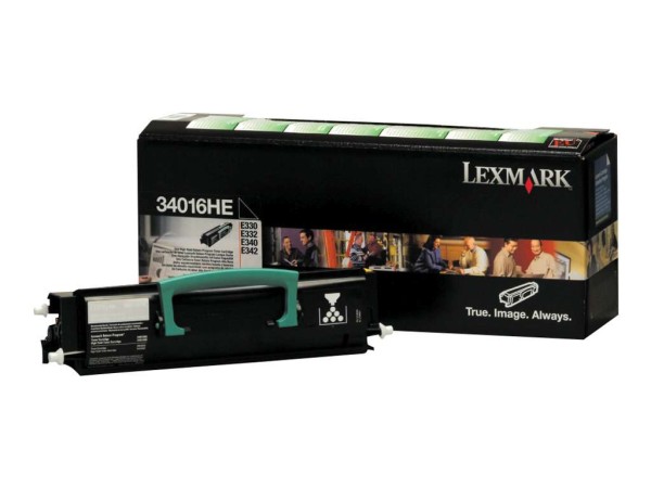 LEXMARK Schwarz Tonerpatrone LRP 0034016HE
