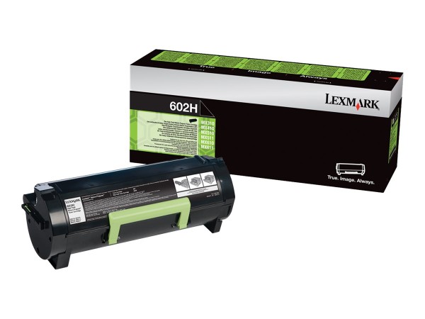 LEXMARK LEXMARK 602H Schwarz Tonerpatrone LCCP, LRP