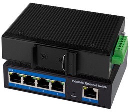 LogiLink Industrial Fast Ethernet Switch, 5-Port, Unmanaged