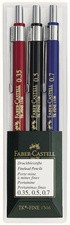 FABER-CASTELL Druckbleistift TK-FINE 1306, 3er Etui