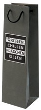 SUSY CARD Flaschentüte "Grill & Chill", für 1 Flasche