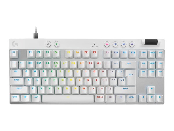 LOGITECH LOGITECH G PRO X RAPID - Tastatur - TKL - Hintergrundbeleuchtung - USB - QWERTY - US International