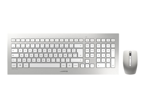 CHERRY CHERRY Desktop DW 8000 [FR] Wireless silver/white
