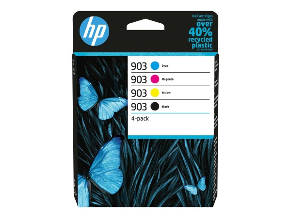 HP HP 903 CMYK Original Ink Cartridge 4-Pack