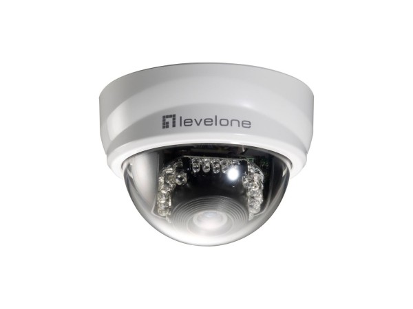 LEVELONE LevelOne IP-Cam LAN 2MP MiniDome PoE Tag/Nacht
