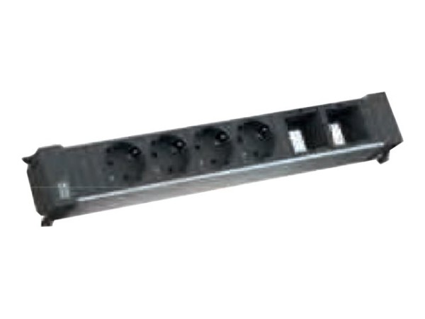 BACHMANN BACHMANN Steckdoseneinheit Power Frame ALU
