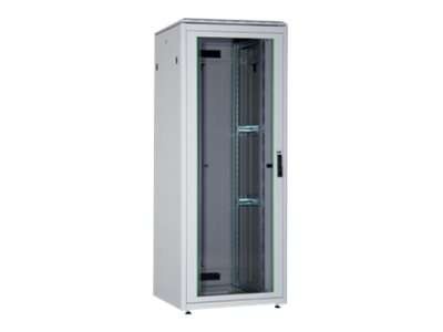 DIGITUS Netzwerkschrank DIGITUS 22HE 800x800mm, schwarz, Unique DN-19 22U-8/8-B-1