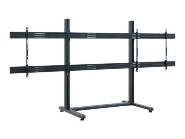 HAGOR CPS Floorstand 2x 75-86 freistehendes Standsystem zwei für Displays 7 3328