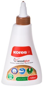 Kores Holzleim "XPRESS WOOD-GLUE", 125 ml, weiß