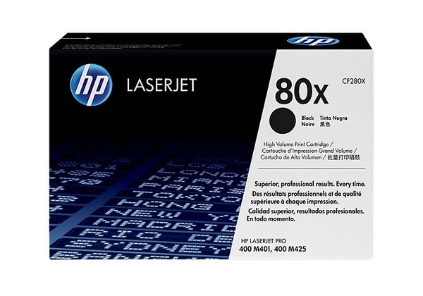 HP 80x - Tonereinheit Original - Schwarz - 6.900 Seiten