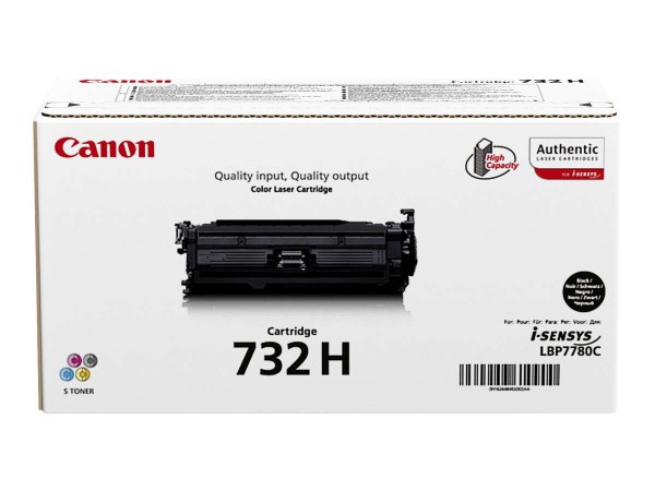 CANON 732 BK H Schwarz Tonerpatrone 6264B002