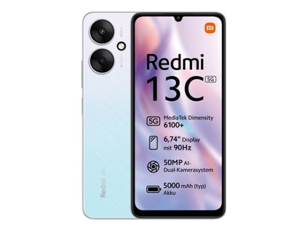 XIAOMI XIAOMI Redmi 13c 5G 128GB 17,12cm 6,74Zoll weiss (99935418)