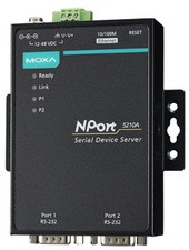 MOXA Serial Device Server, 2 Port, RS-232/422/485