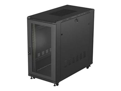 LANBERG LANBERG 19" 22U 600x1200 freist. perfor. Tür (FlatPack) sw