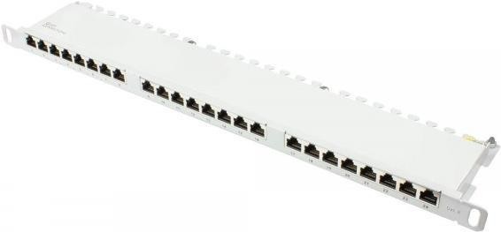 GOOD CONNECTIONS Patchpanel 19"Cat. 6 24-P. 0,5HE lichtgr. GC-N0135
