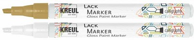 KREUL Lackmarker "Gloss Paint Marker", calligraphy, weiß