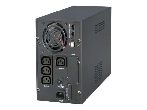 GEMBIRD USV Gembird mit LED Anzeige, AVR, 2000 VA, Sinussignal sw EG-UPS-PS2000-01