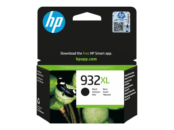 HP HP 932XL Schwarz Tintenpatrone