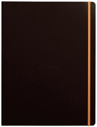 RHODIA Notizbuch RHODIARAMA, DIN A4+, liniert, schwarz