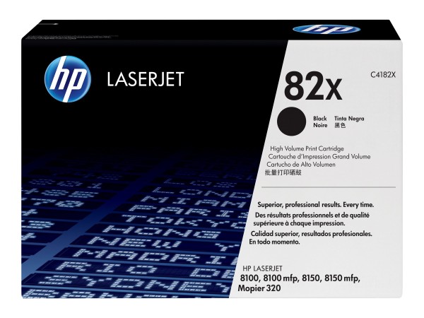 HP 82X Schwarz LaserJet Tonerpatrone (C4182X) C4182X