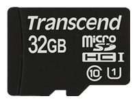 MC SD 032GB Transcend Micro SDHC Class 10 UHS-I / inkl. Adap TS32GUSDU1