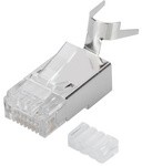 DIGITUS Modularer RJ45-Steckverbinder Kat. 6a, geschirmt