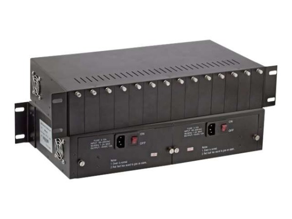 EFB ELEKTRONIK 19" Rack-mount chassis 2 HE 14 Slots EL0CH1