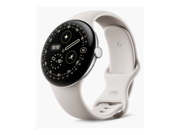 GOOGLE Pixel Watch 4 - 45 mm - Aluminium silber poliert GA09308-EU