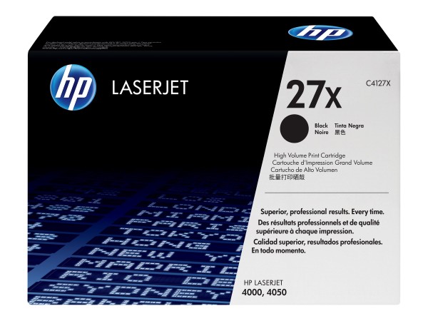 HP 27X Schwarz LaserJet Tonerpatrone (C4127X) C4127X