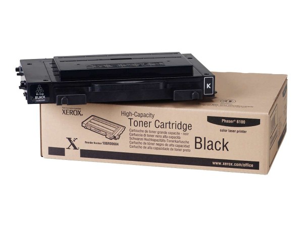XEROX High Capacity Phaser 6100 Schwarz Tonerpatrone 106R00684