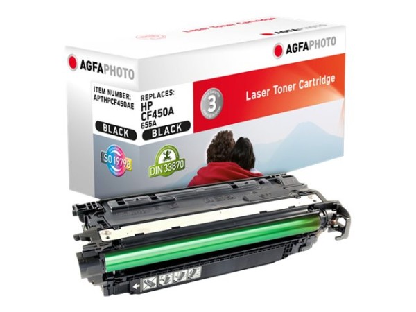 AGFA AGFA Photo - Schwarz - kompatibel - wiederaufbereitet - Tonerpatrone - für HP Color LaserJet Enterpr
