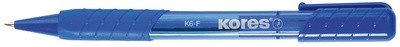 Kores Druckkugelschreiber K-PEN K6, schwarz, M