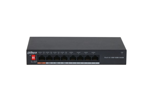 DAHUA DH-PFS3008-8GT-60 Unmanaged 8 1000M Yes Switch DAHUA DH-PFS3008-8GT-6 DH-PFS3008-8GT-60
