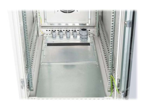 DIGITUS 42HE Netzwerkschrank Indoor IP55 2100x600x1000mm Hartglastur inkl. DN-19 42U-I-6/10-1