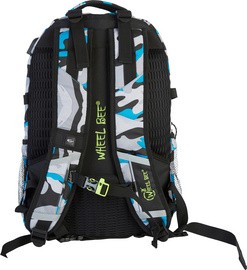 WHEEL BEE Freizeit-Rucksack Generation Z, Camouflage blau