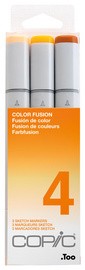 COPIC Marker sketch, 3er Set "Color Fusion 4"