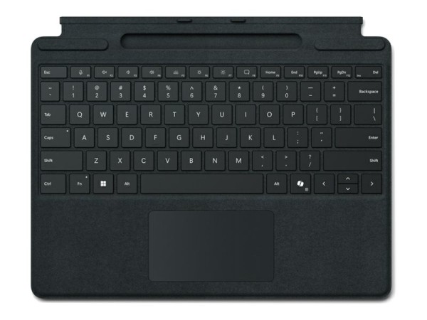MICROSOFT Surface Pro Type Cover - Keyboard w/ PenStor - QWERTY - Black 8XB-00145