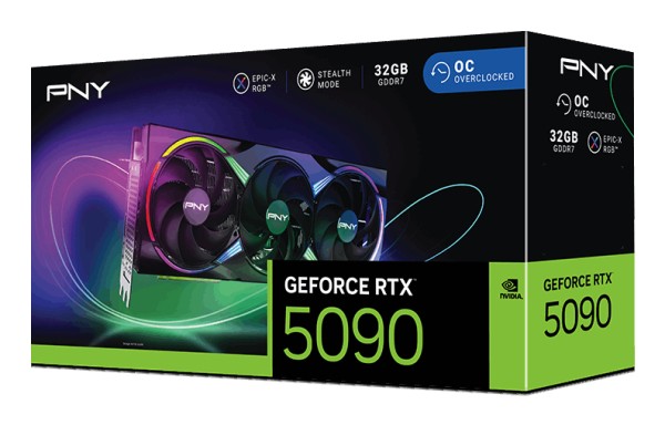 PNY RTX5090 VERTO ARGB OC Triple Fan 32GB VCG509032TFXXPB1-O