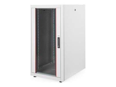 EQUIP EQUIP Serverschrank 19"  22U 600x800mm Glastür   grau
