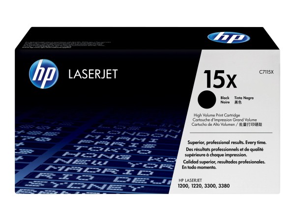HP HP 15X Schwarz LaserJet Tonerpatrone (C7115X)